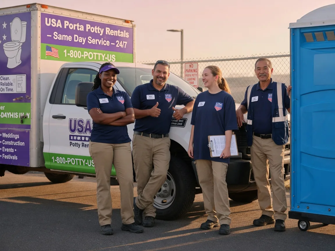 Porta Potty Rental company in Wilson, NC